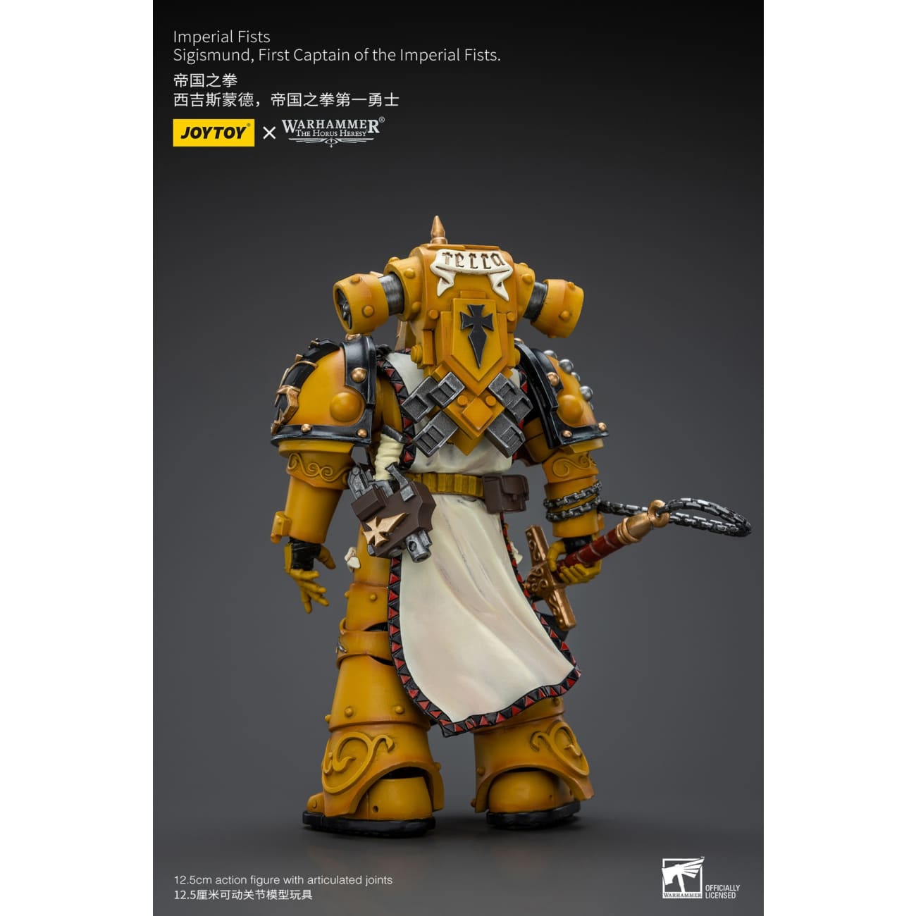 JOYTOY - Imperial Fists Sigismund First Captain of The Imperial Fists [JT9237]