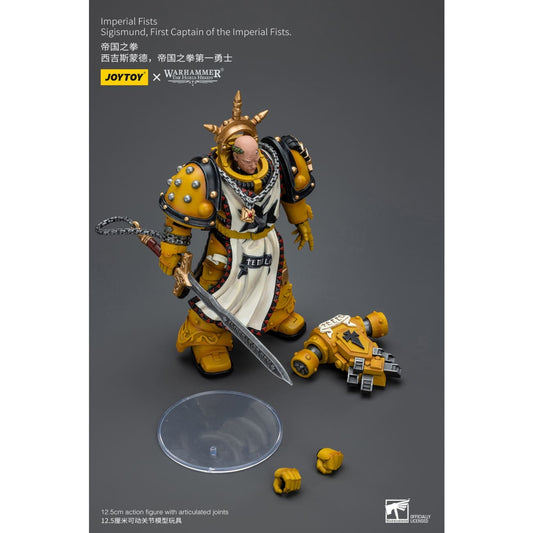 JOYTOY - Imperial Fists Sigismund First Captain of The Imperial Fists [JT9237]