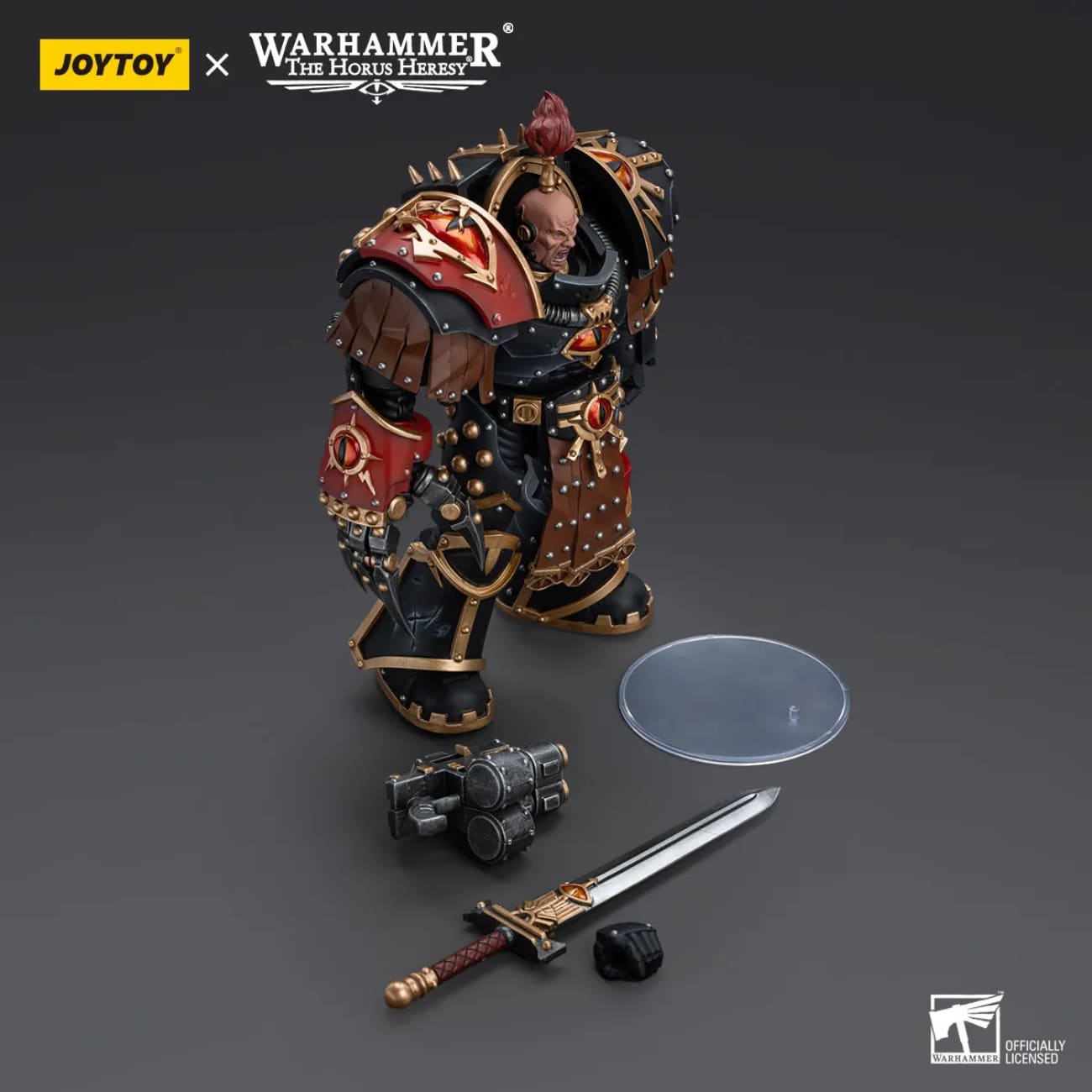 JOYTOY - Sons of Horus Ezekyle Abaddon First Captain of the XVIth Legion