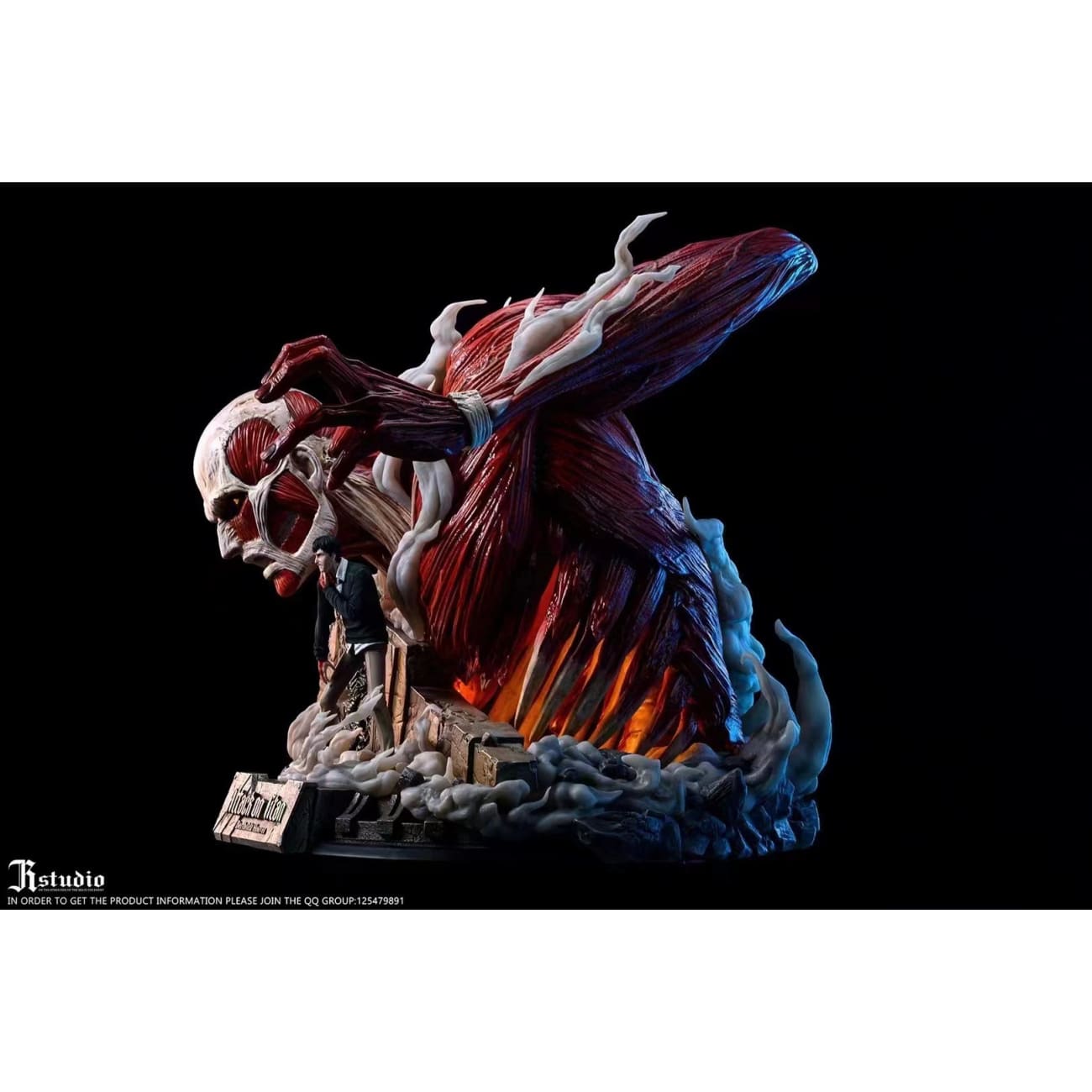 JR Studio - Colossal Titan & Bertholdt Hoover