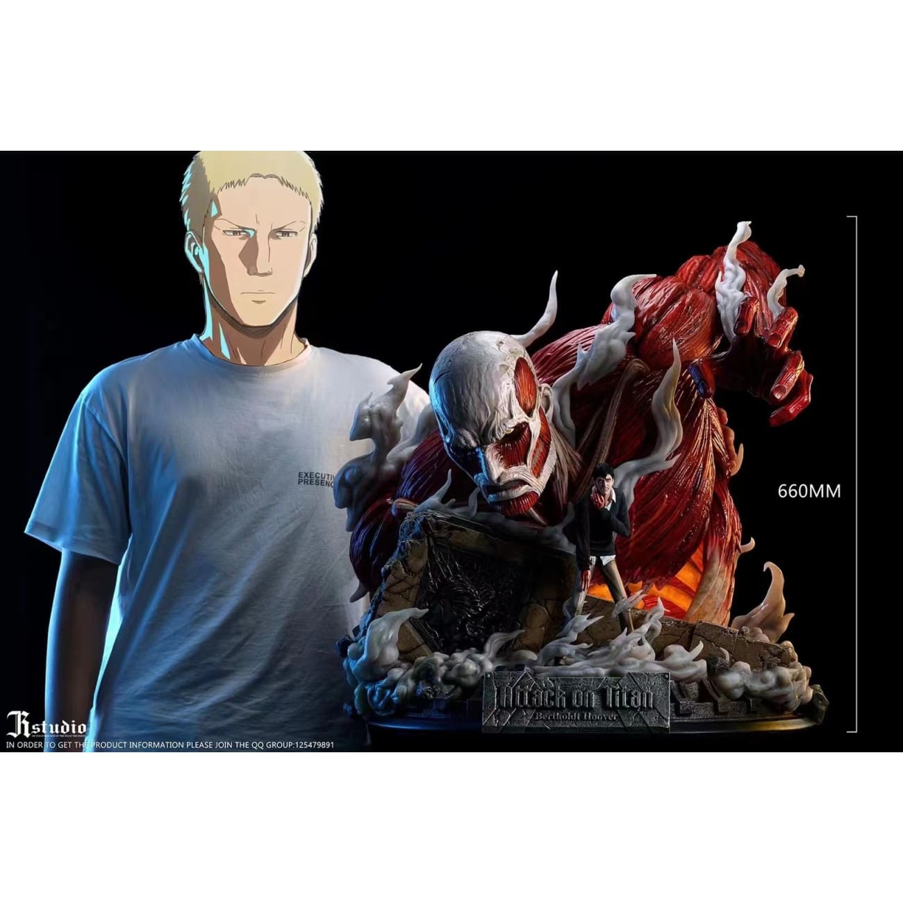 JR Studio - Colossal Titan & Bertholdt Hoover