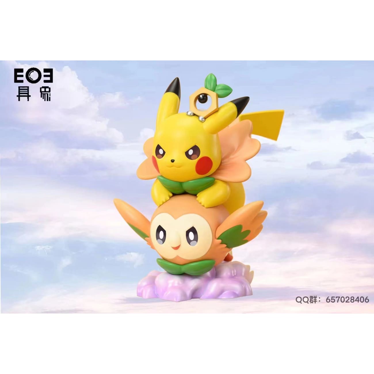 Ju Xiang Studio - Rowlet, Pikachu & Meltan