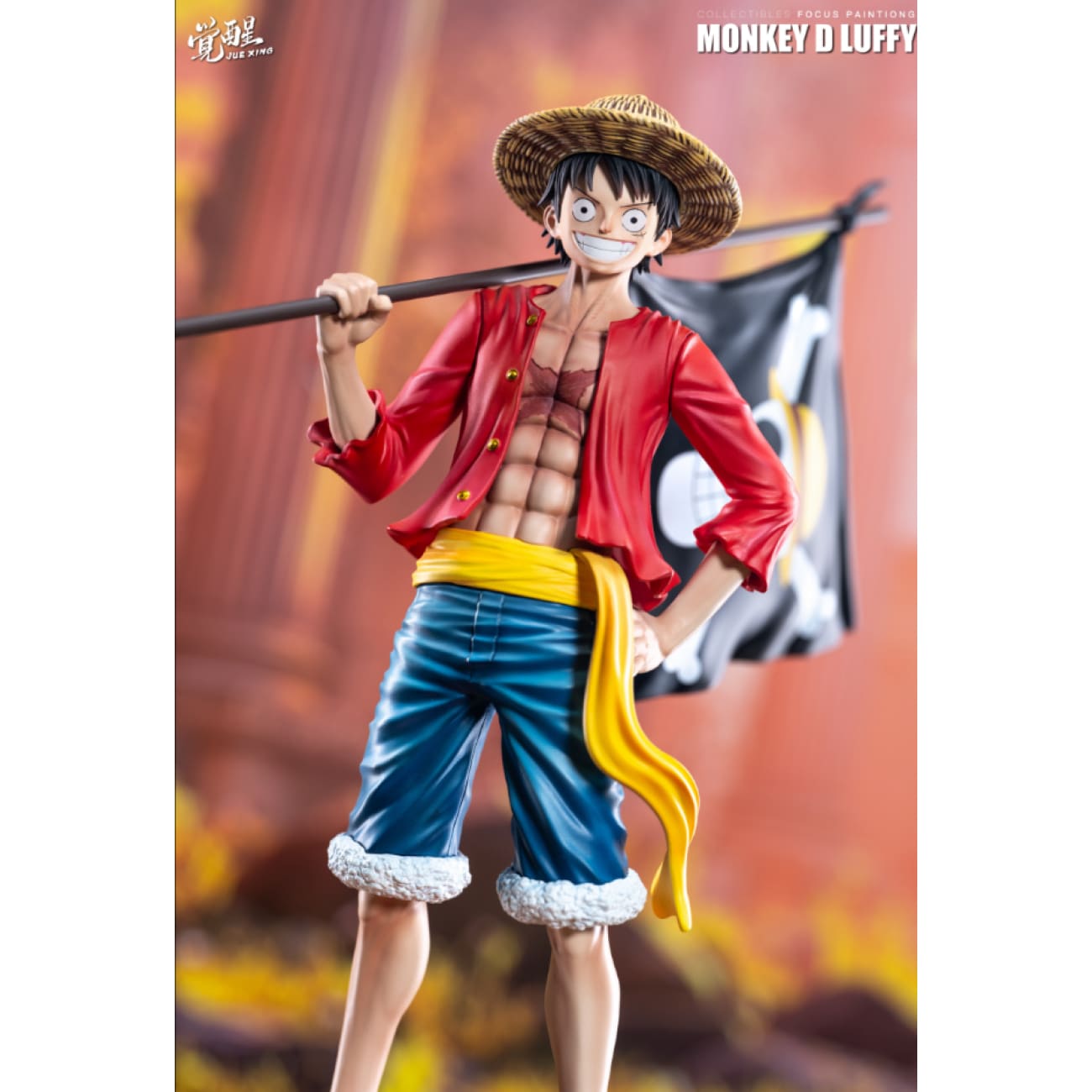 Jue Xing Studio - Luffy Carrying The Flag