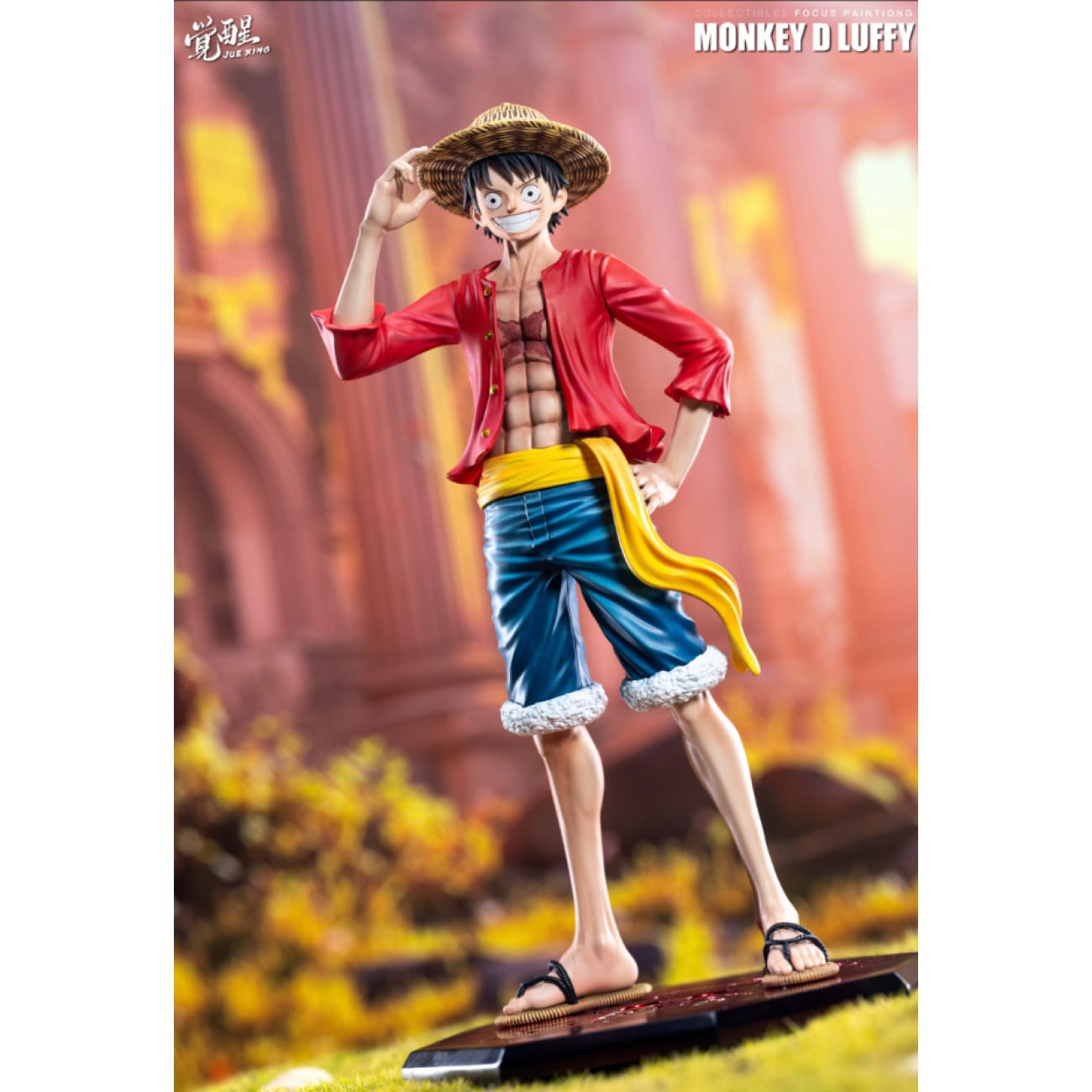 Jue Xing Studio - Luffy Carrying The Flag