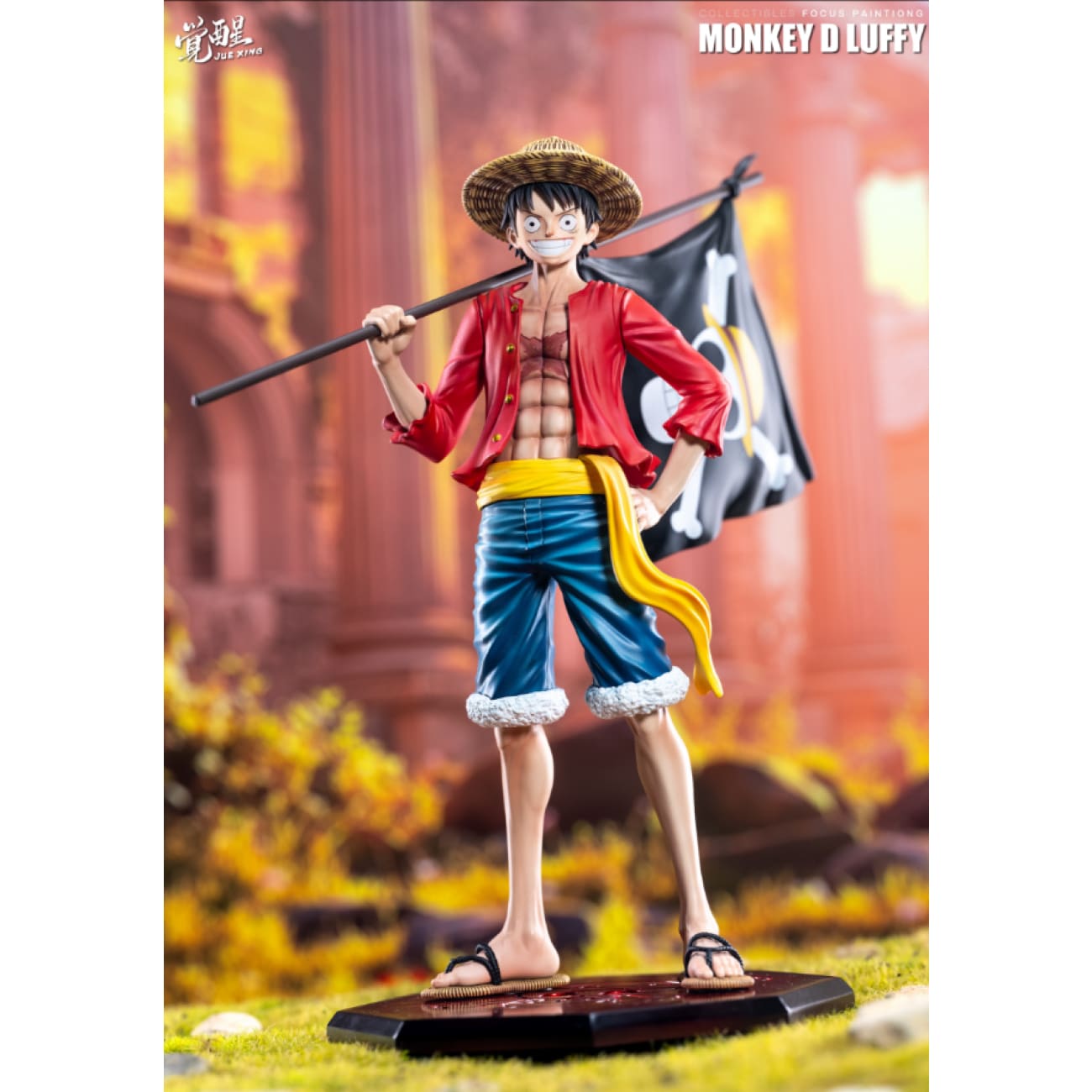 Jue Xing Studio - Luffy Carrying The Flag