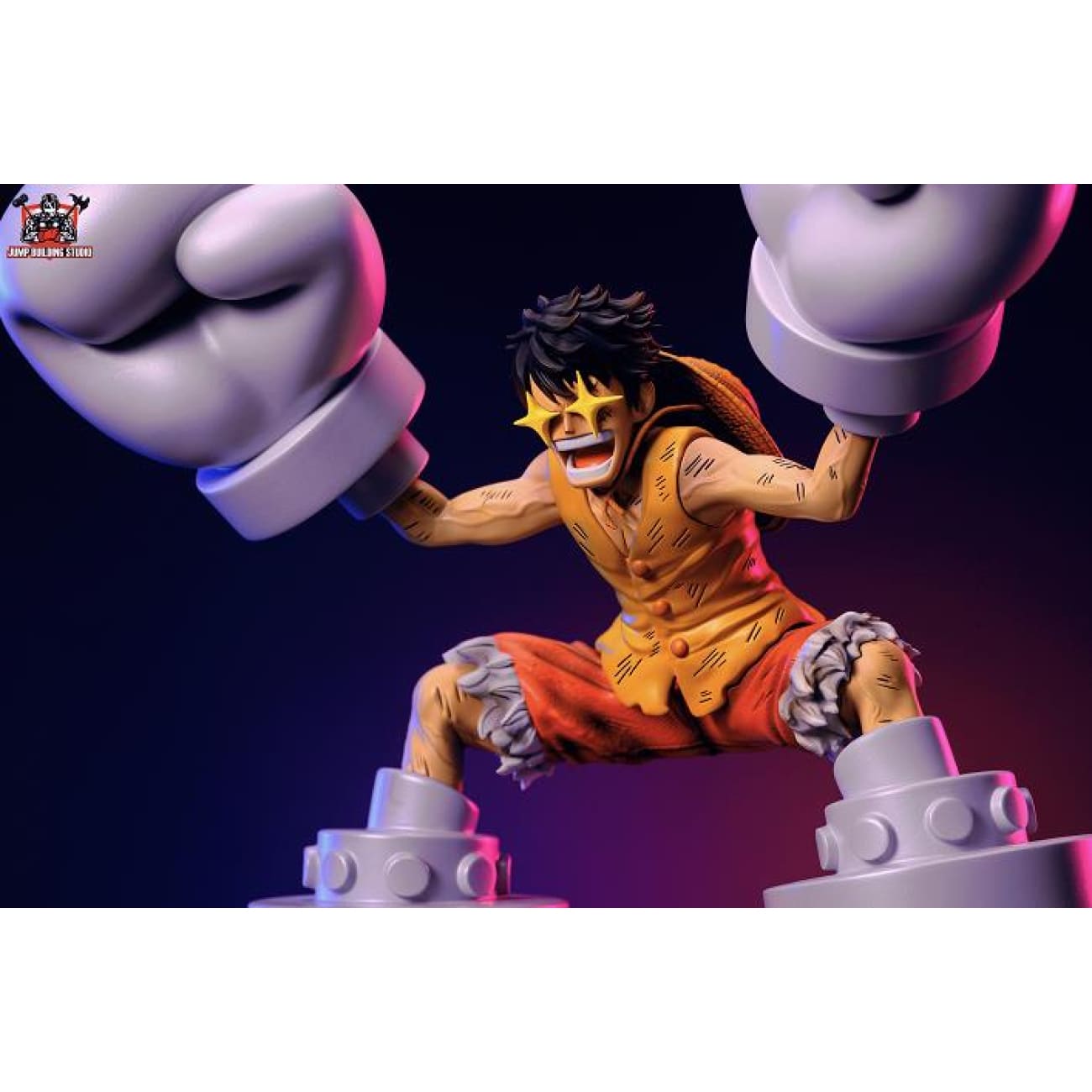 Jump Building Studio (JBS) - Luffy Doru Doru Candle Armor 