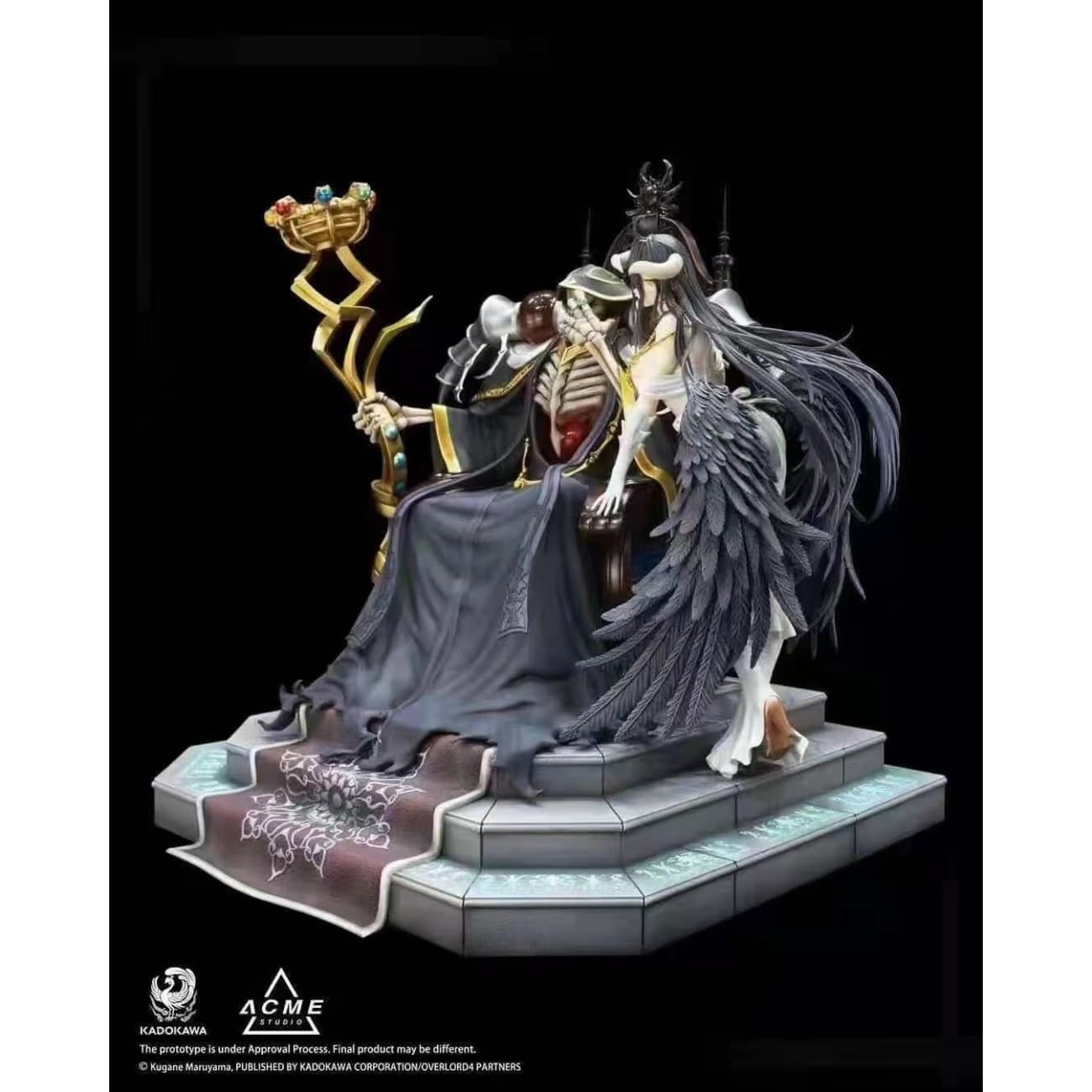 Kadokawa & Acme Studio  - Ainz Ooal Gown & Albedo [1/4 scale]