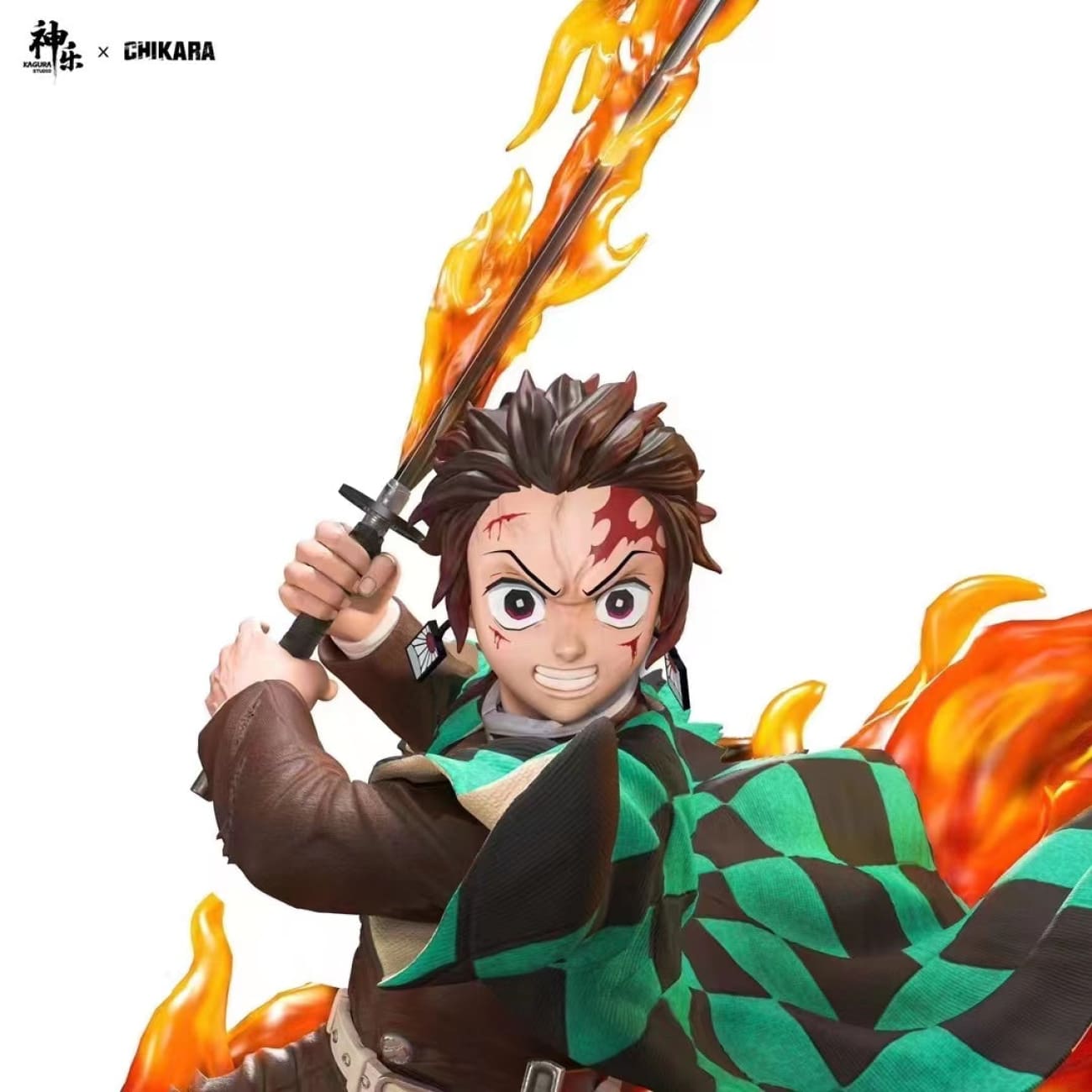 Kagura Studio x Chikara Studio - Tanjiro Kamado VS Giyuutarou 