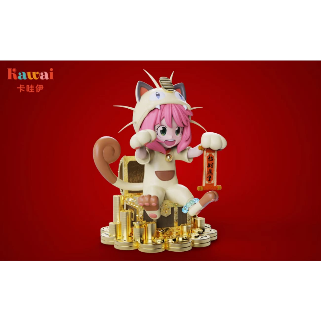 Kawai Studio - Anya Forger Cosplay Lucky Meowth [4 Variants]