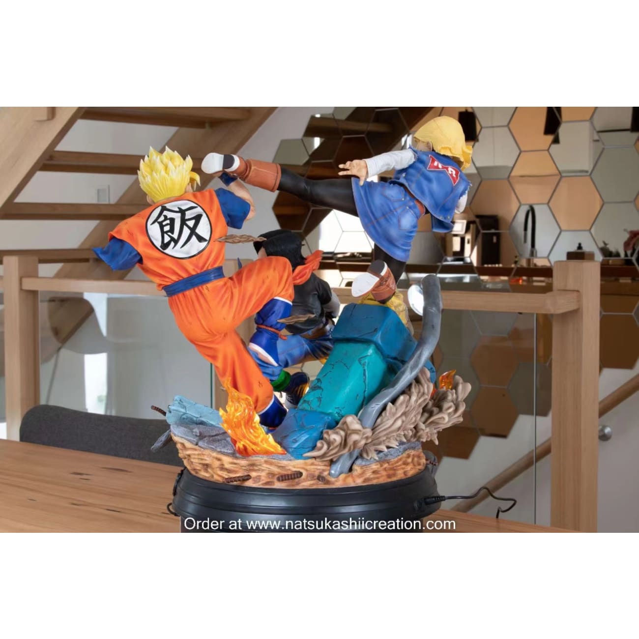 KD Collectibles - Android 17,Android 18 VS Future Gohan