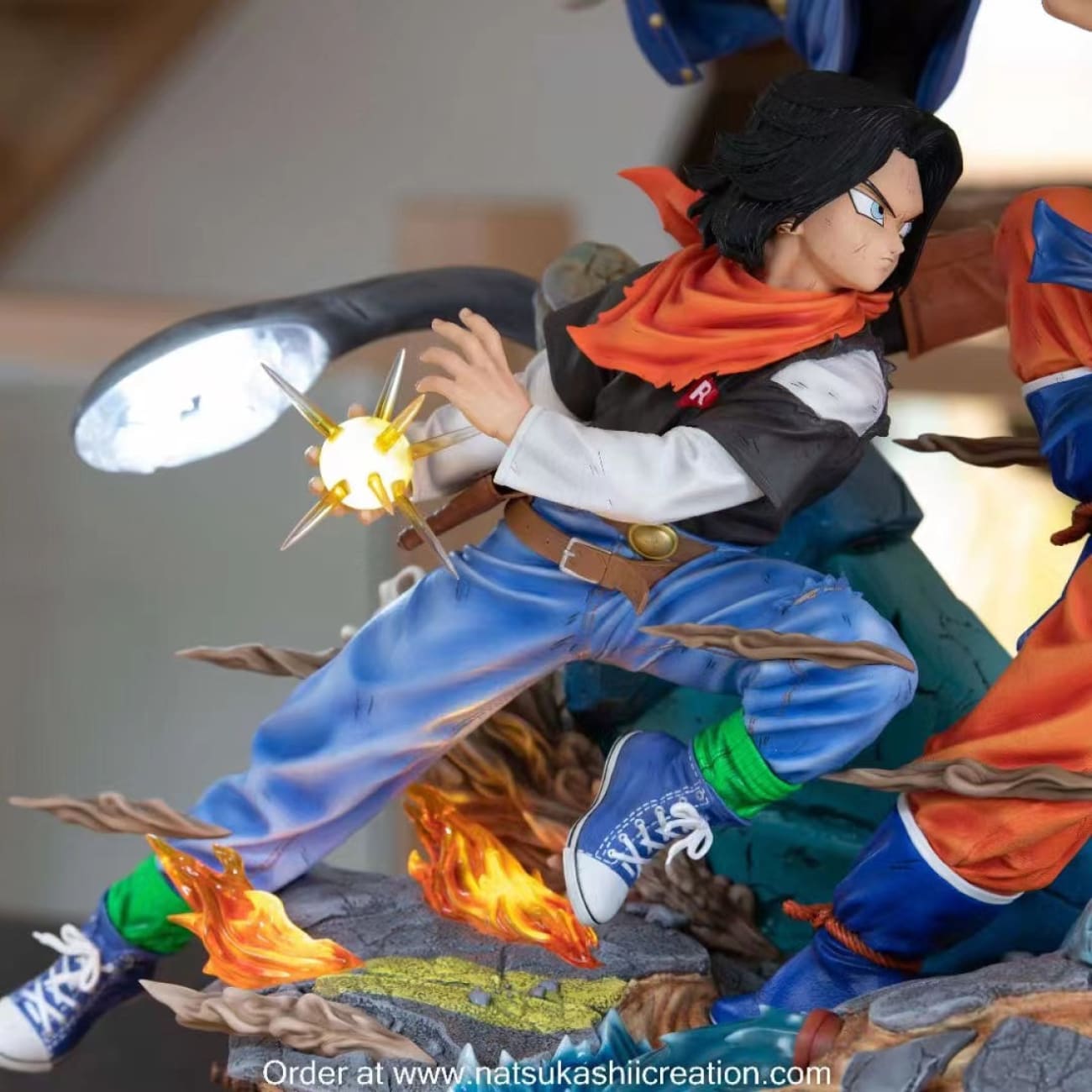 KD Collectibles - Android 17,Android 18 VS Future Gohan