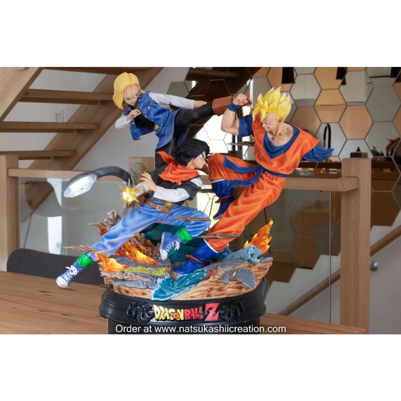 KD Collectibles - Android 17,Android 18 VS Future Gohan