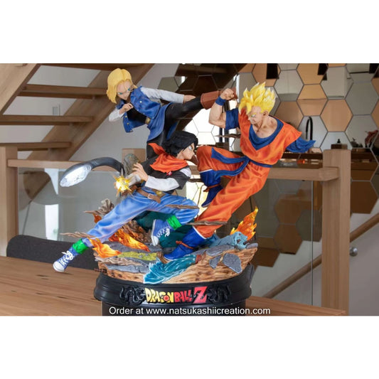 KD Collectibles - Android 17,Android 18 VS Future Gohan