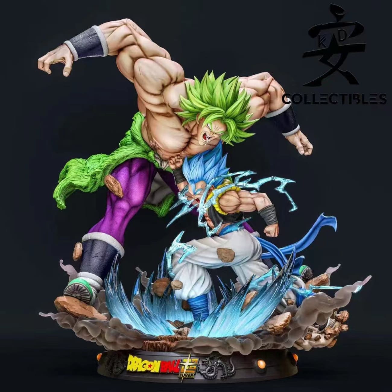 KD Studio - Super Saiyan Blue Gogeta vs Broly
