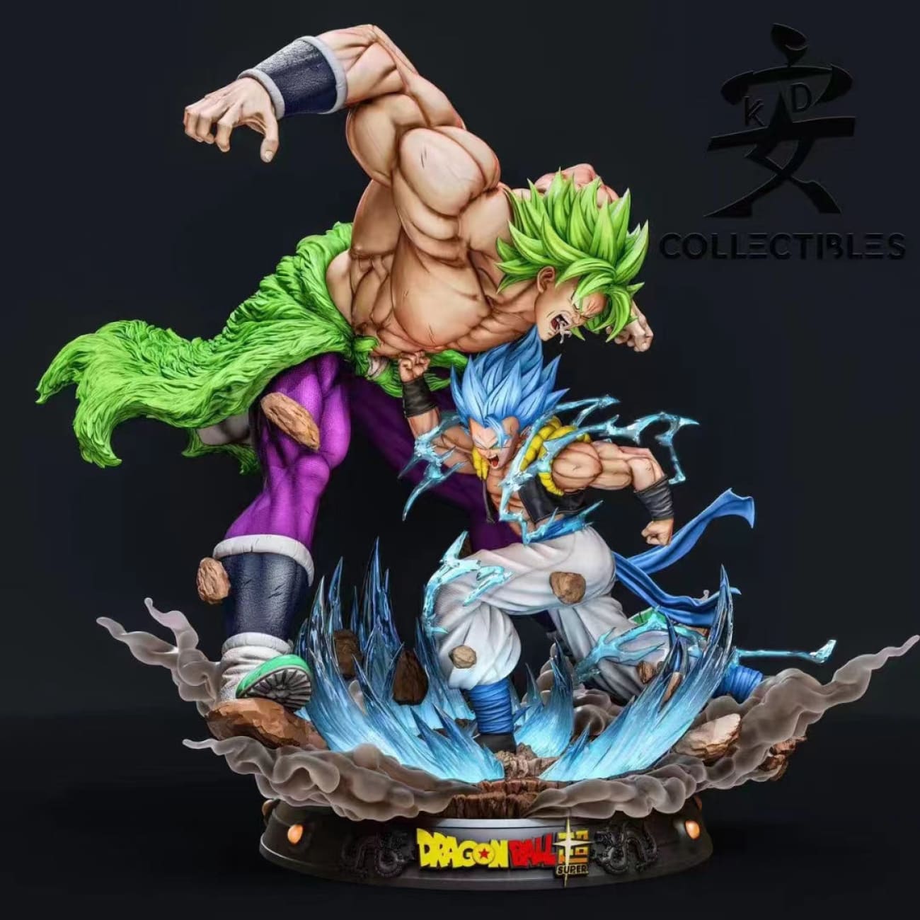 KD Studio - Super Saiyan Blue Gogeta vs Broly