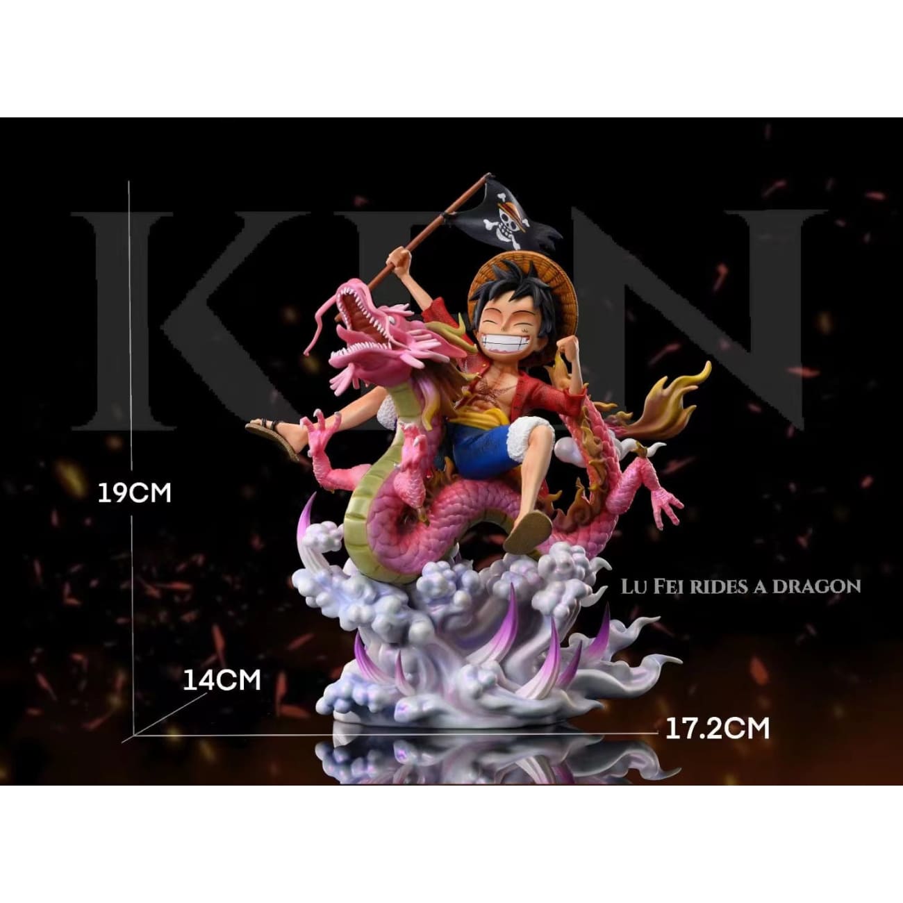 KEN Studio - Luffy Riding on Momonosuke