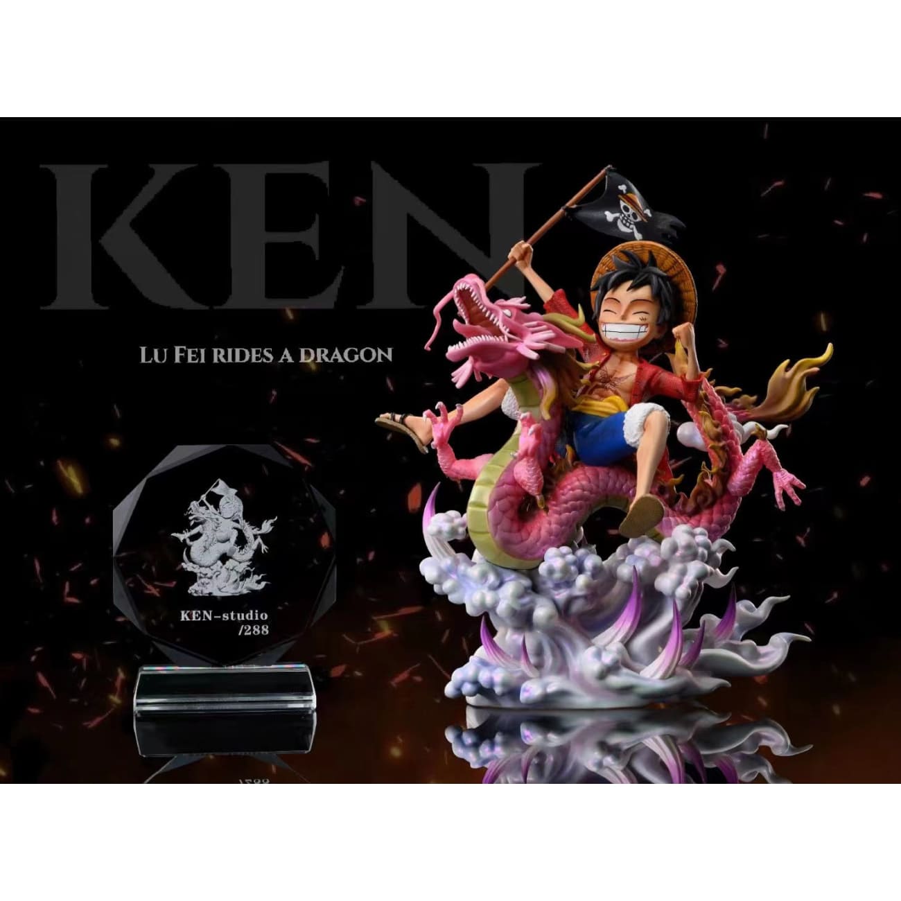 KEN Studio - Luffy Riding on Momonosuke