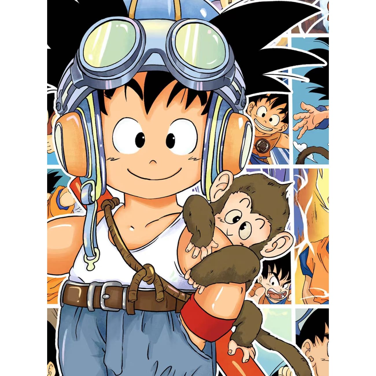 Kid Goku Poster Frame [44cm x 55cm]