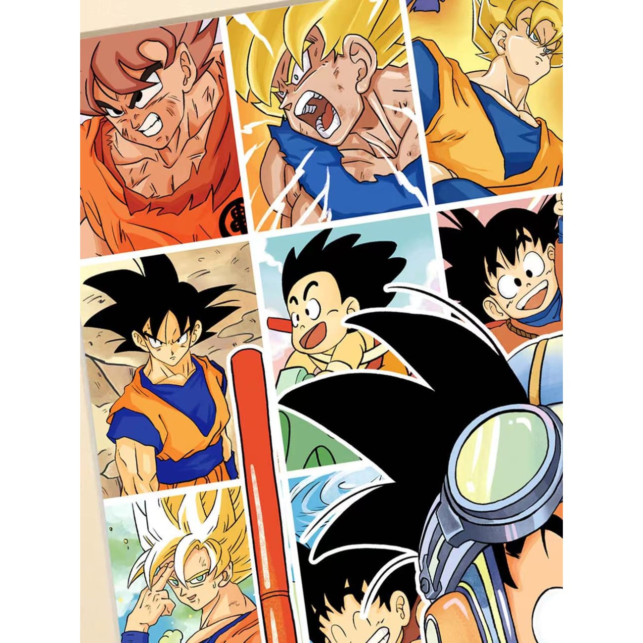 Kid Goku Poster Frame [44cm x 55cm]