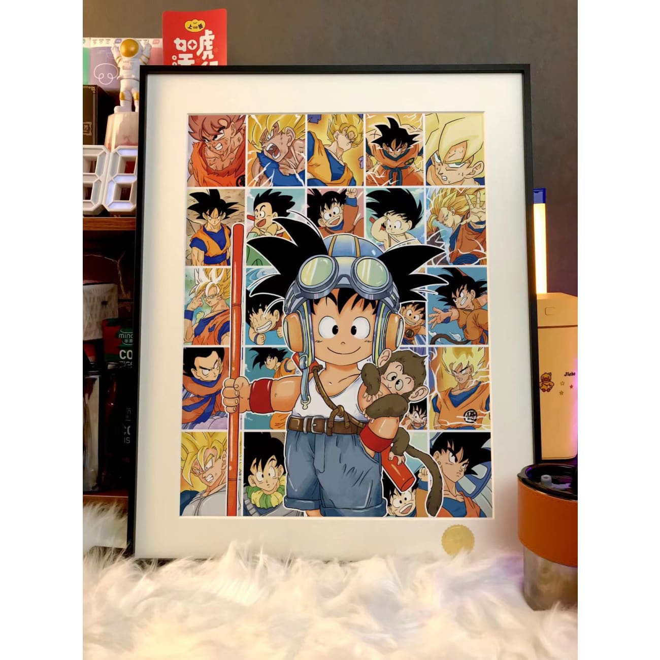 Kid Goku Poster Frame [44cm x 55cm]