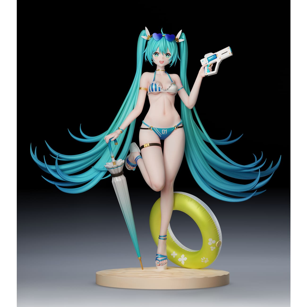 Kiki Studio - Hatsune Miku Summer Fantasy Ver. [Cast Off][2 Variants]