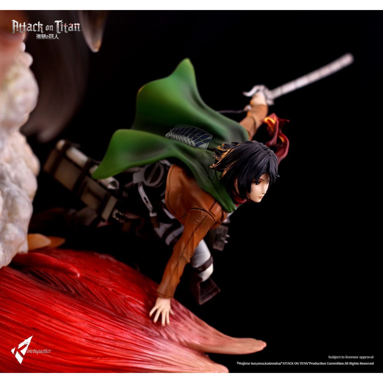 Kinetiquettes - Eren Jaeger / Levi Ackermann / Mikasa Ackermann