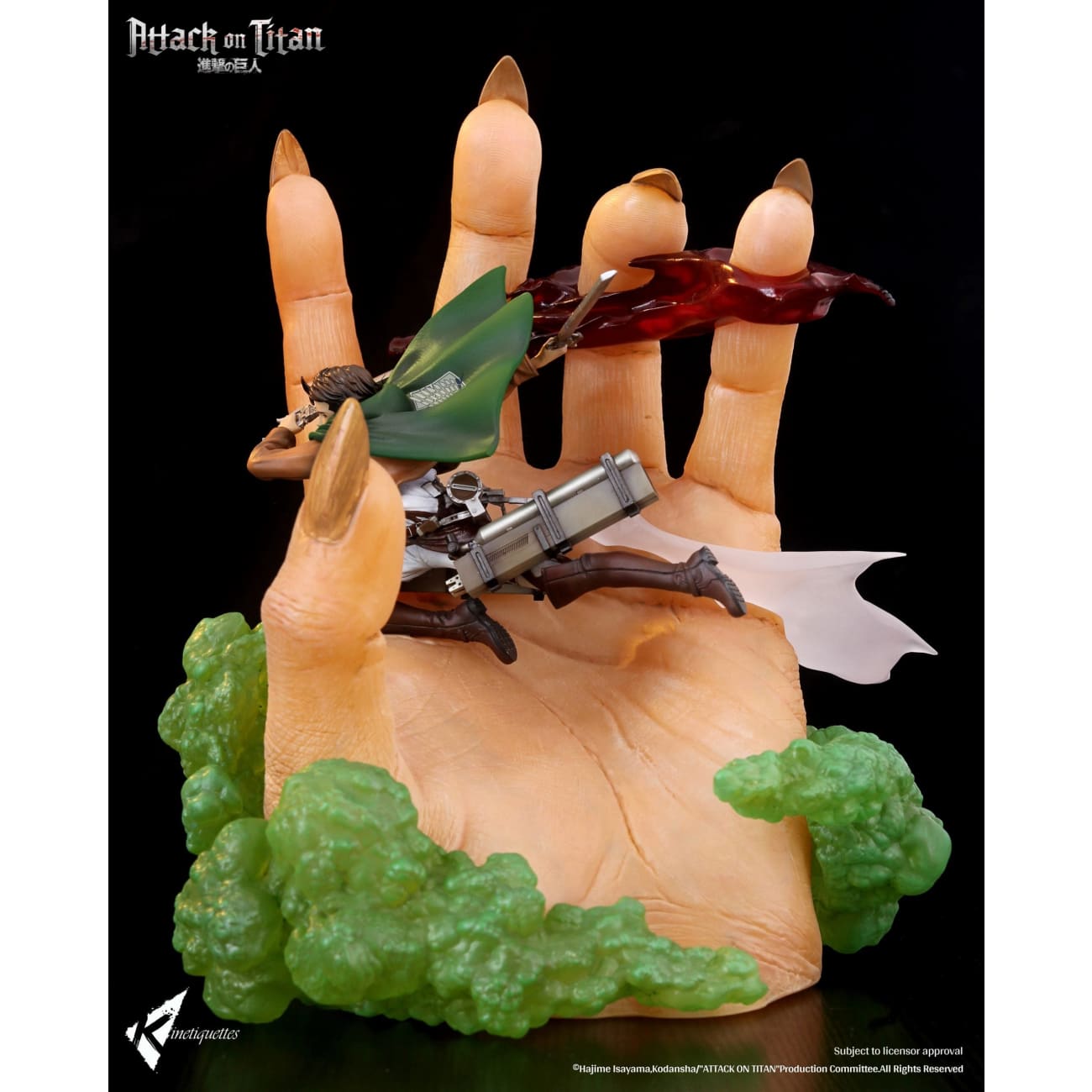 Kinetiquettes - Eren Jaeger / Levi Ackermann / Mikasa Ackermann