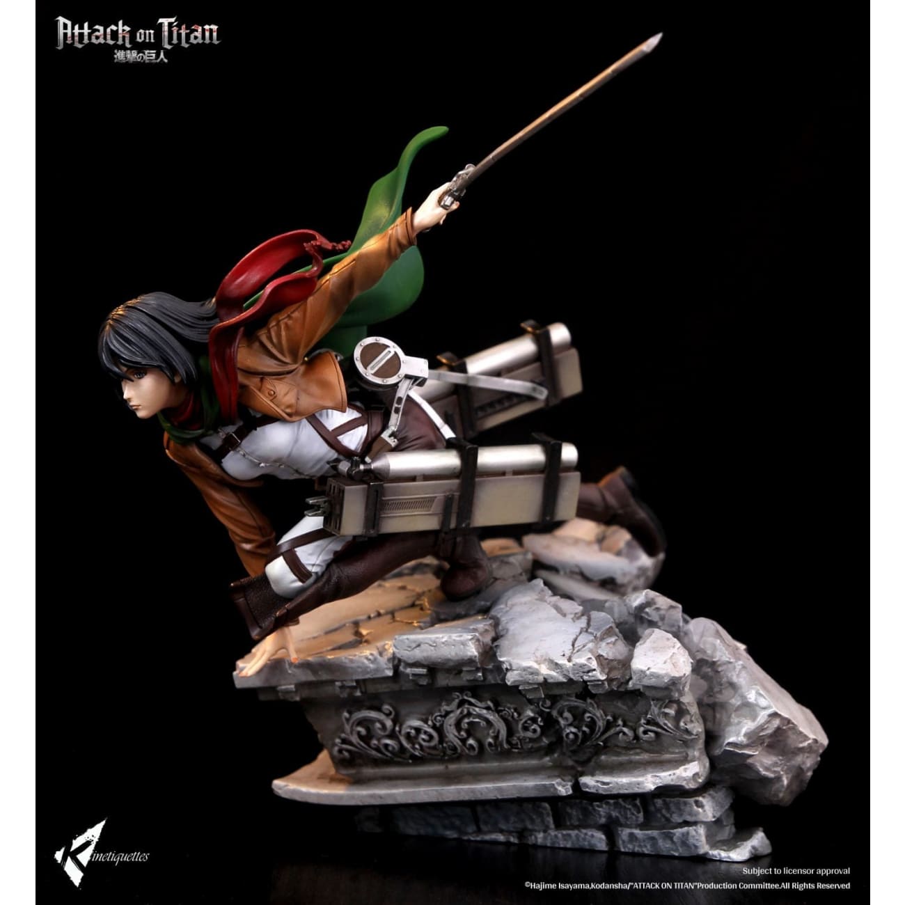 Kinetiquettes - Eren Jaeger / Levi Ackermann / Mikasa Ackermann