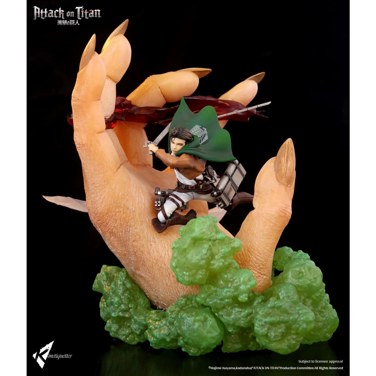 Kinetiquettes - Eren Jaeger / Levi Ackermann / Mikasa Ackermann