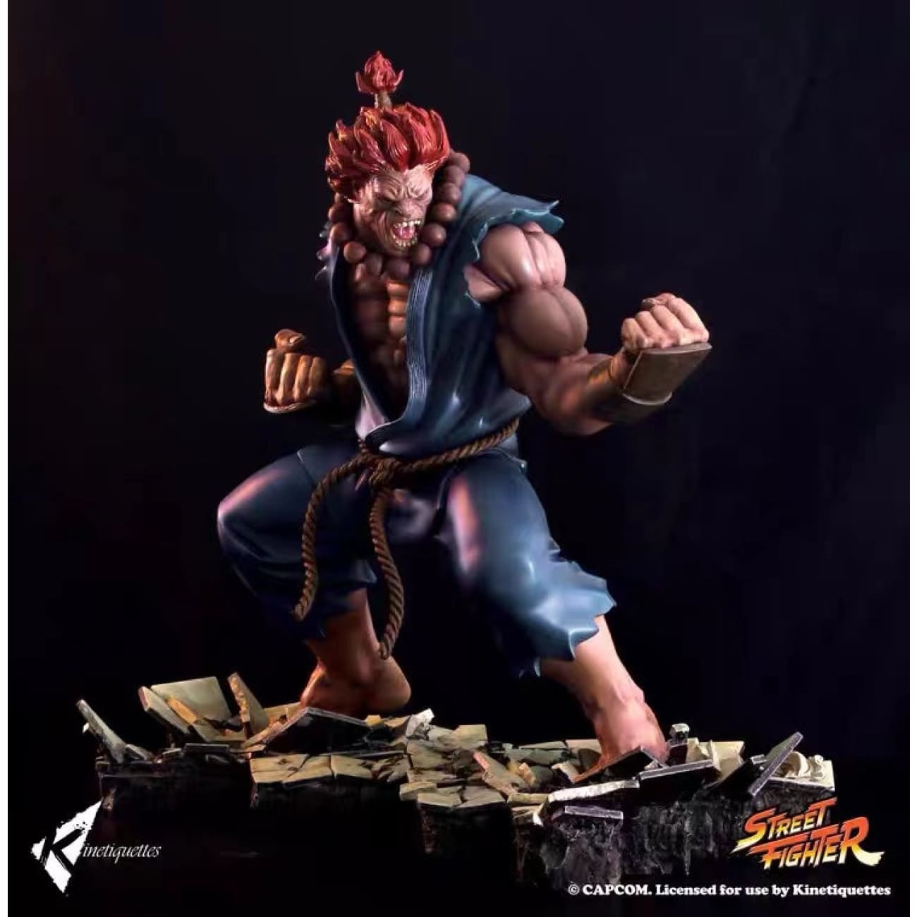 Kinetiquettes x CAPCOM - Battle of the Brothers – Akuma [2 Variants]