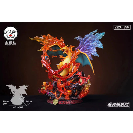 King Finger Studio - Charizard Evolution