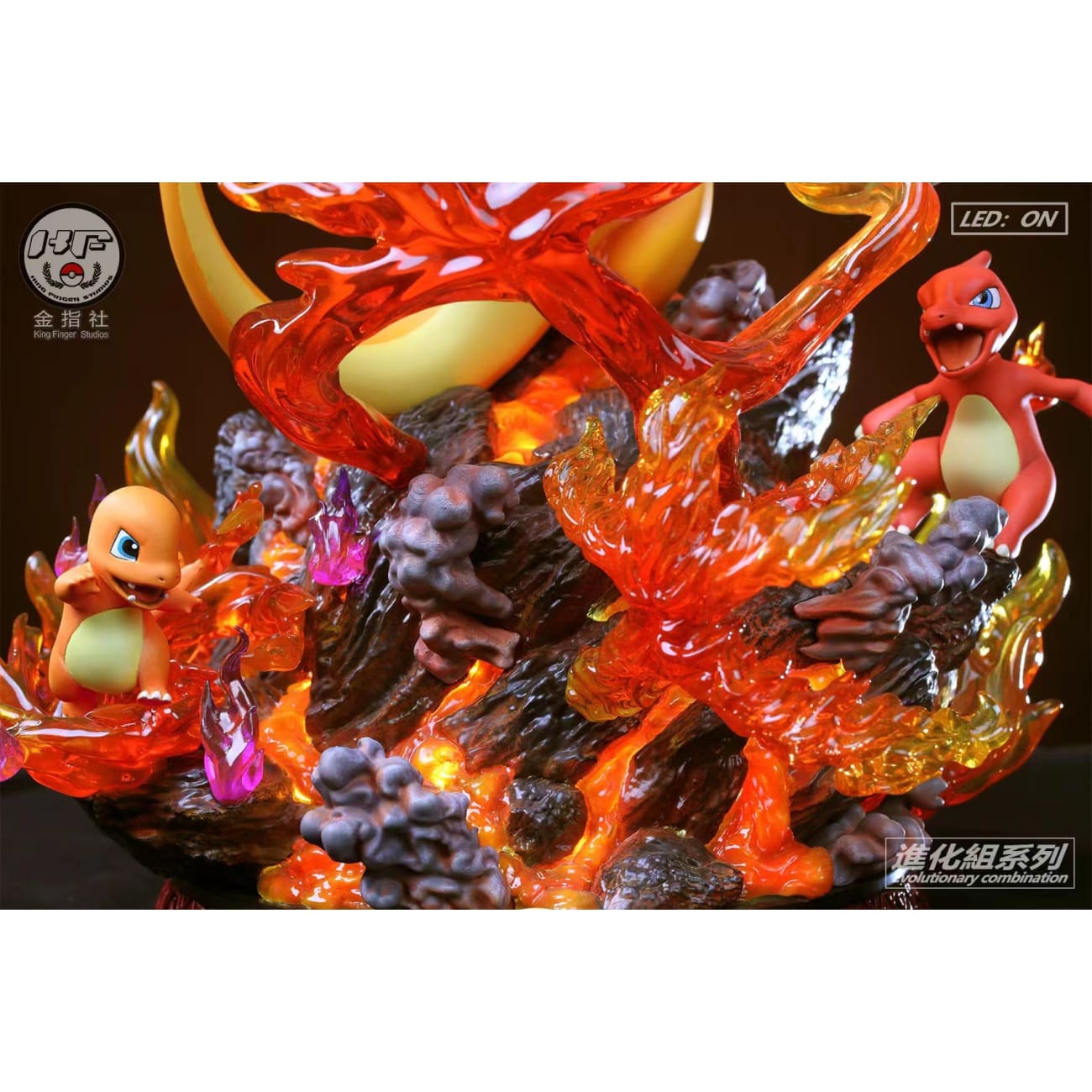 King Finger Studio - Charizard Evolution