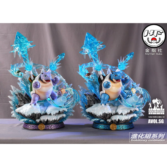 King Finger Studios - Pokemon Blastoise Evolution Series [2 variants]