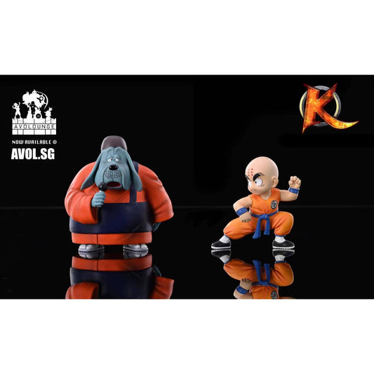 Krillin and Dog Head Curator
