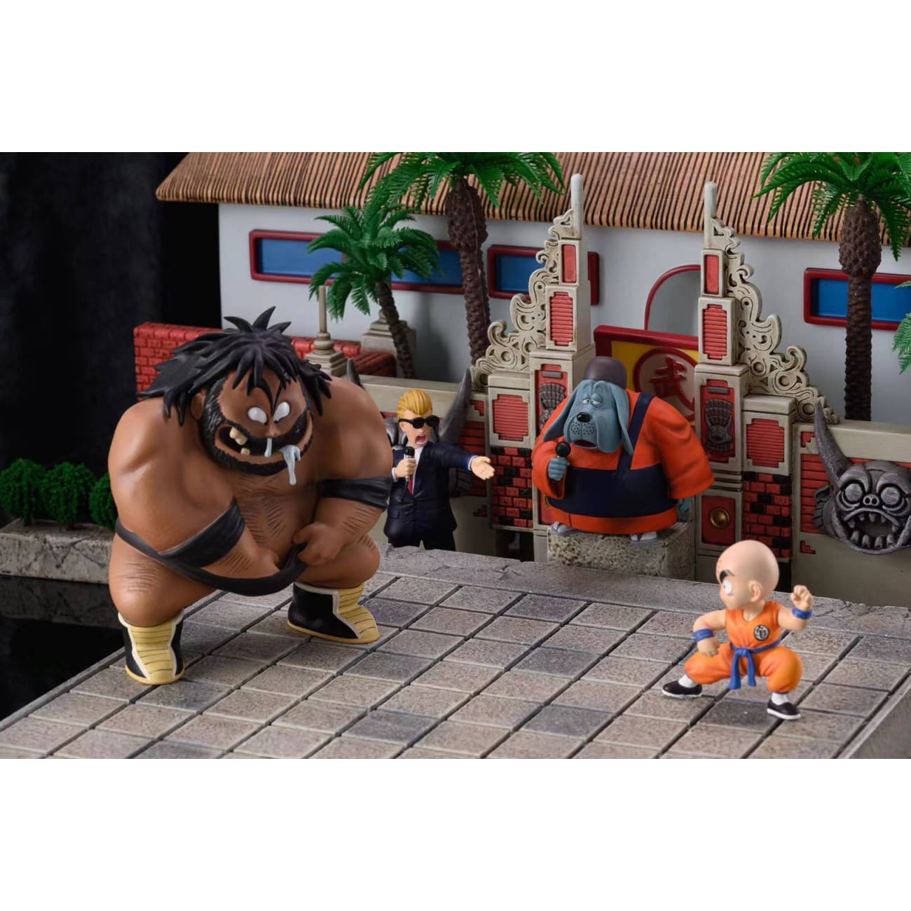 Krillin and Dog Head Curator