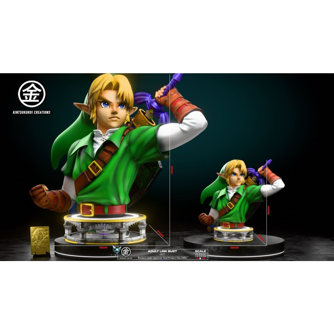 Kintsukuroi Creations Studio - Link [4 Variants]