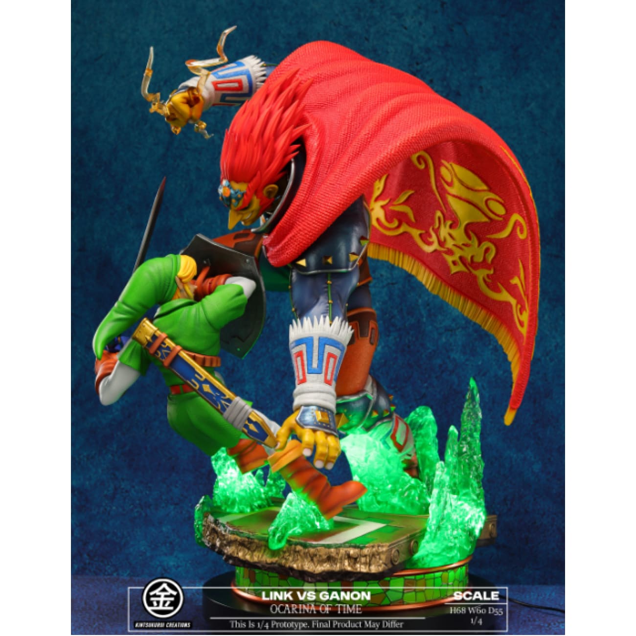 Kintsukuroi Creations Studio - Link vs Ganon
