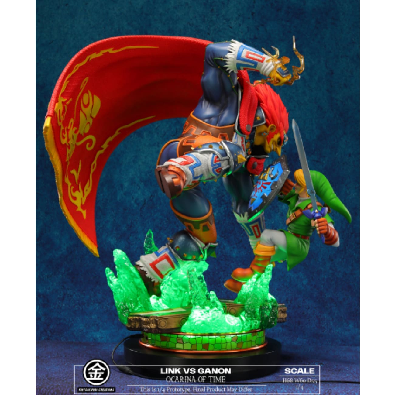 Kintsukuroi Creations Studio - Link vs Ganon
