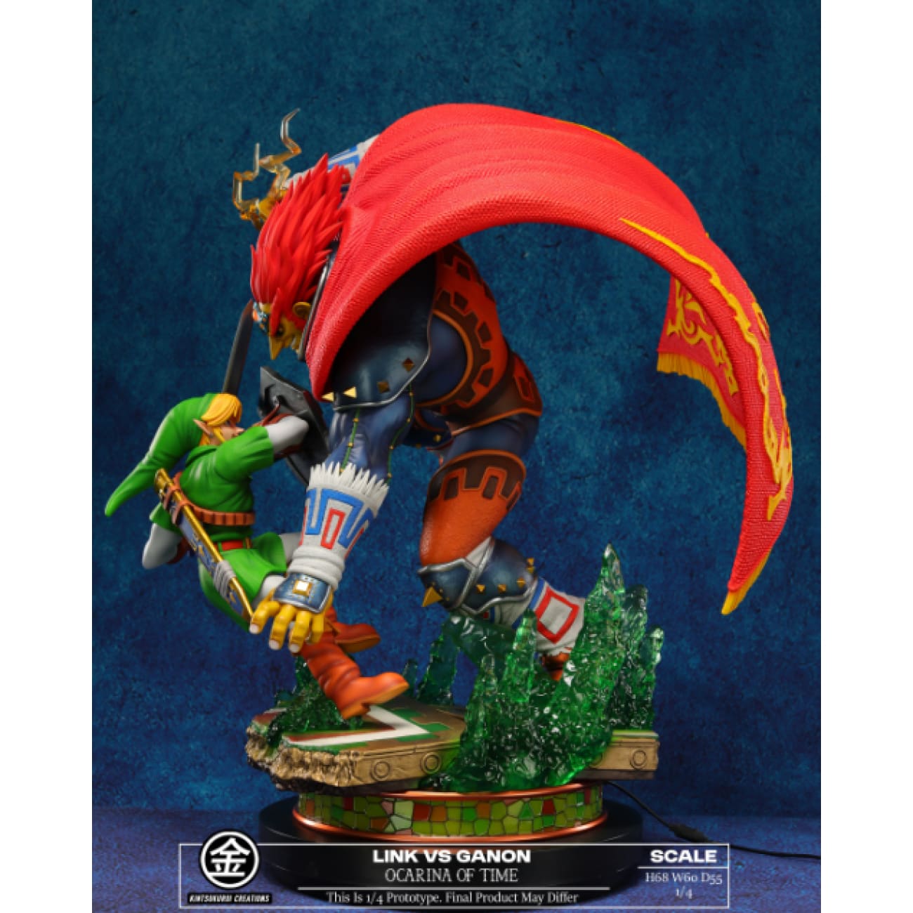 Kintsukuroi Creations Studio - Link vs Ganon