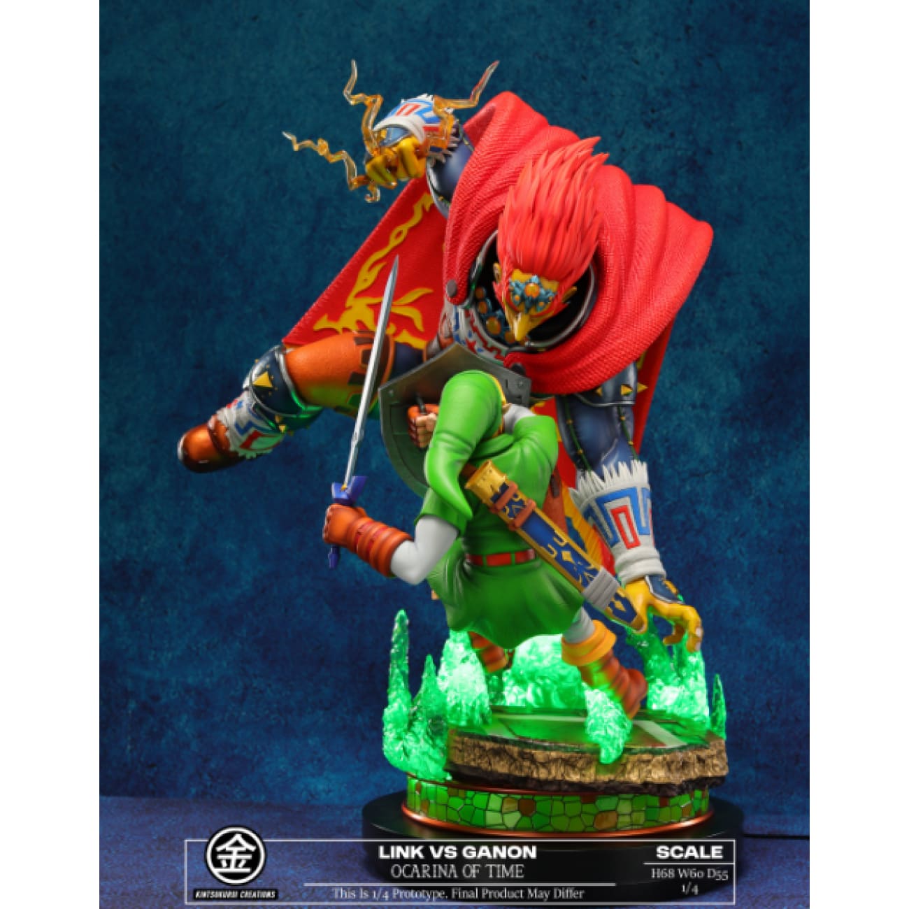 Kintsukuroi Creations Studio - Link vs Ganon