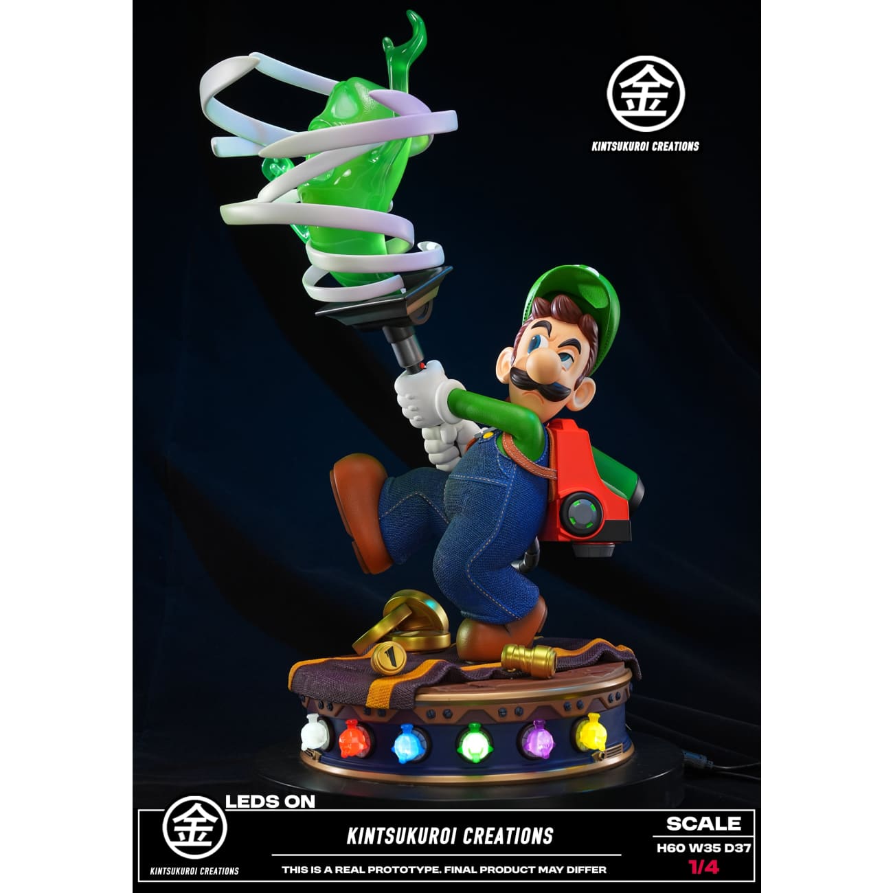 Kintsukuroi Creations Studio - Luigi's Mansion 3