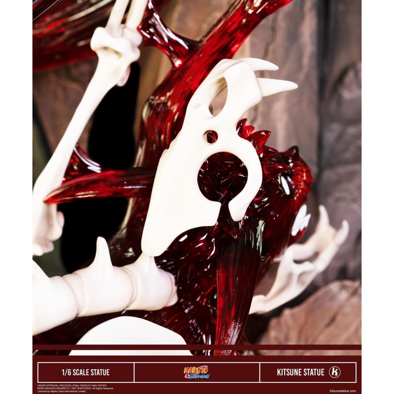 Kitsune Statue - Akatsuki Pain VS Nine Tails Naruto [Licensed]