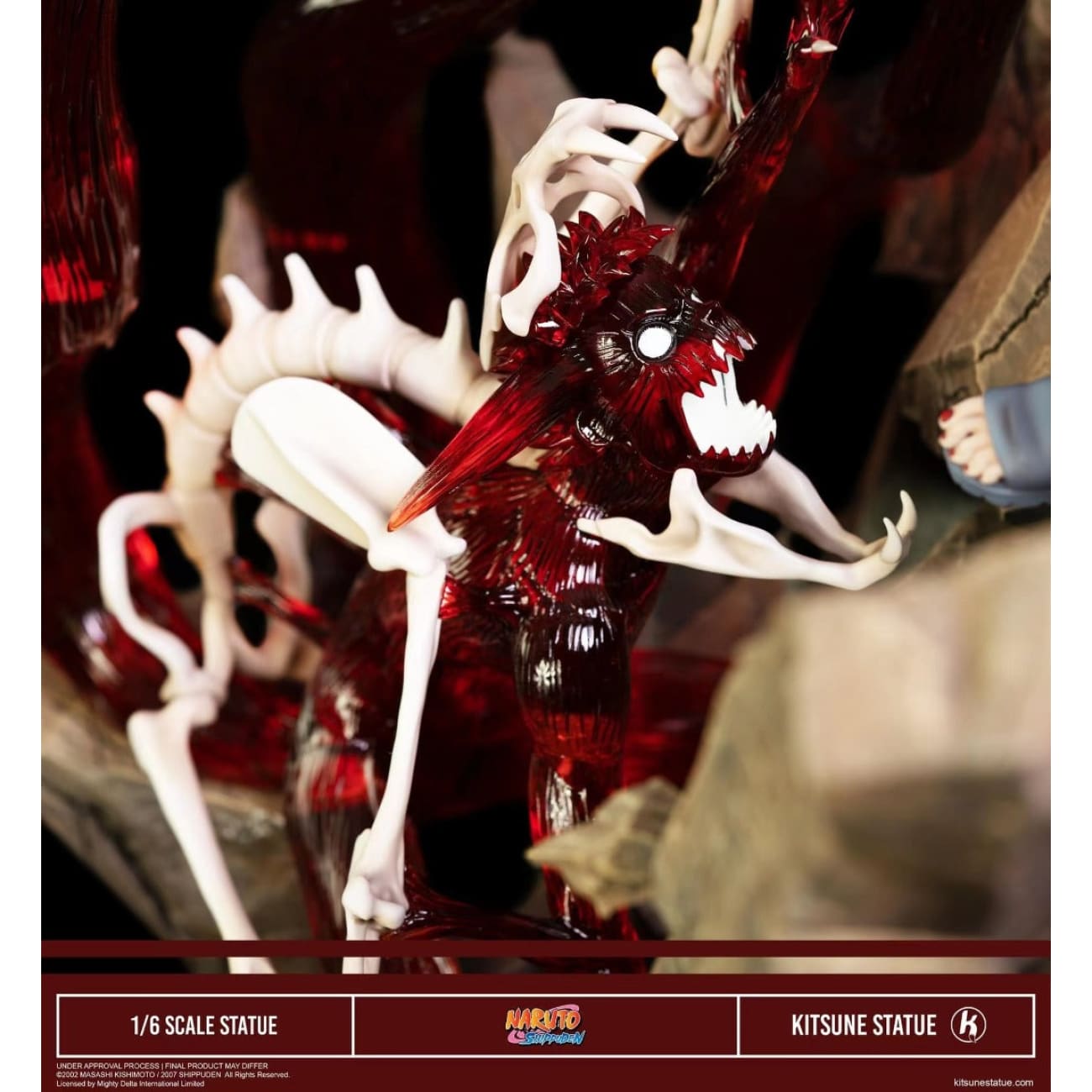 Kitsune Statue - Akatsuki Pain VS Nine Tails Naruto [Licensed]