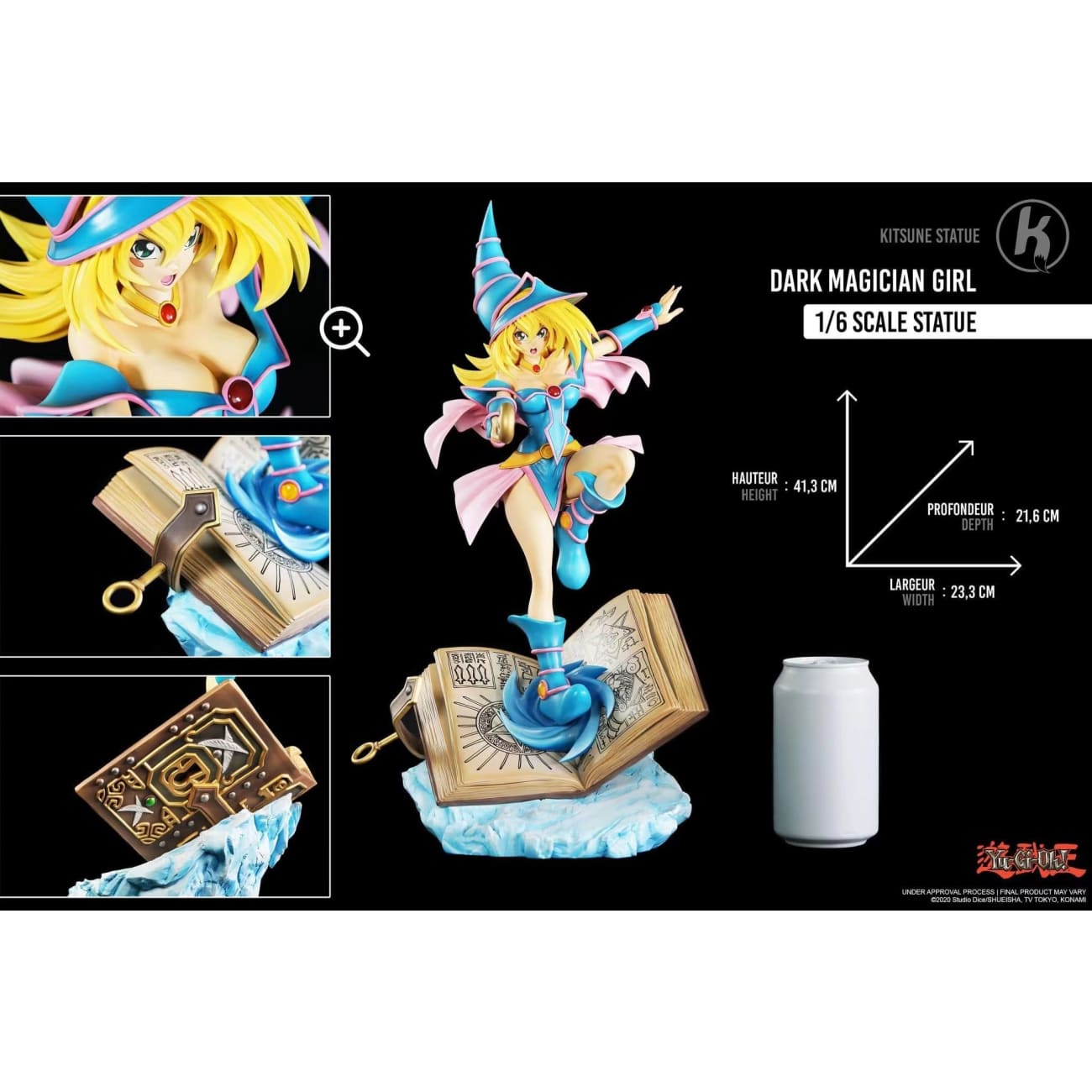 Kitsune Statue - Dark Magician Girl [Licensed]  