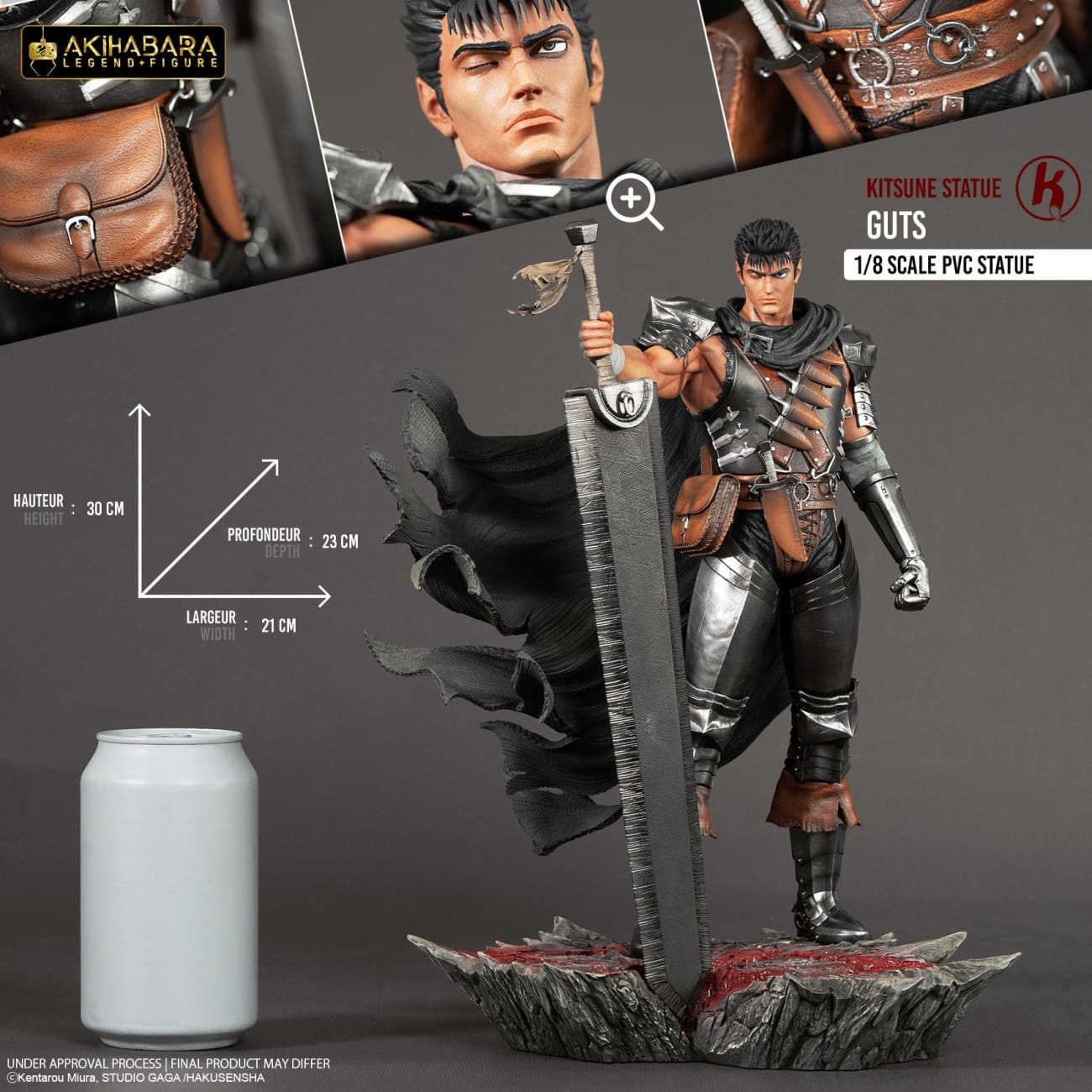 Kitsune Statue - Guts V2 [Licensed]