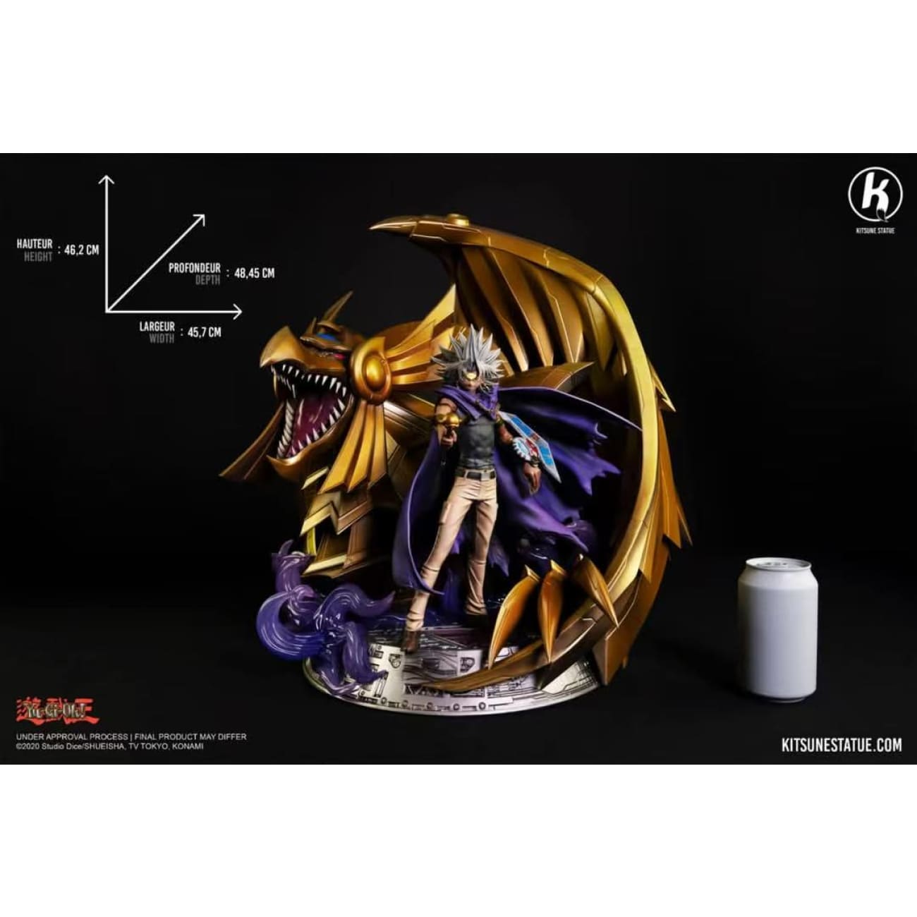 Kitsune Statue - Marik Ishtar & Winged Dragon of Ra [Licensed]