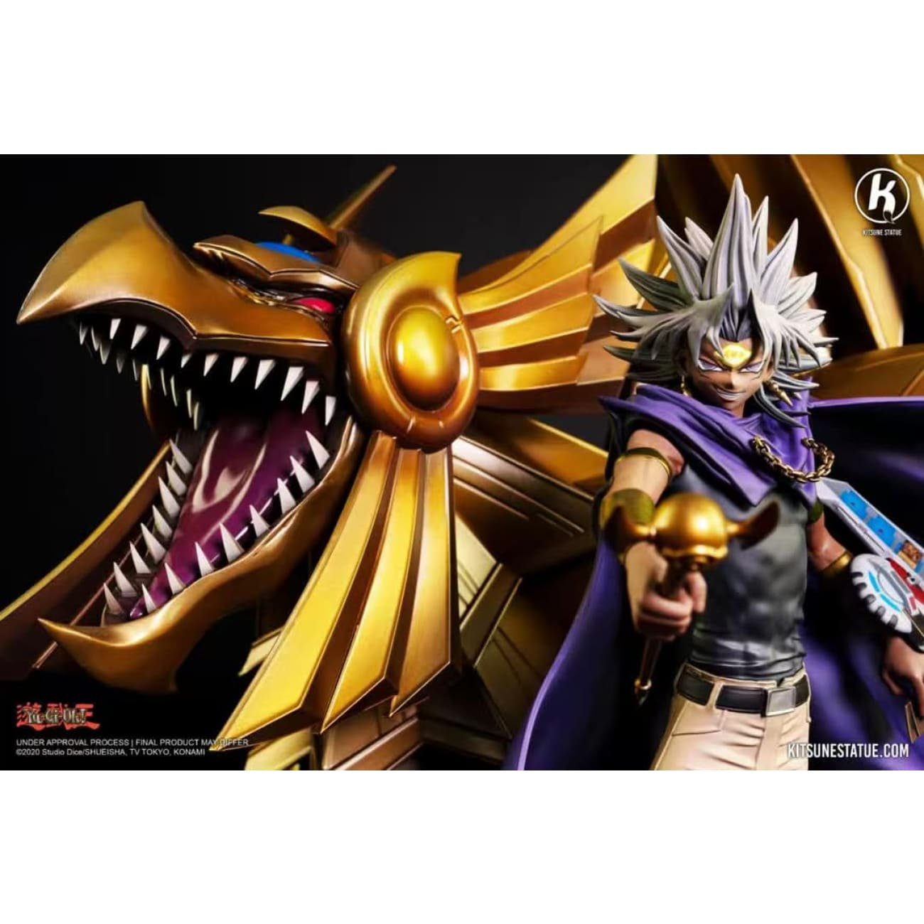 Kitsune Statue - Marik Ishtar & Winged Dragon of Ra [Licensed]