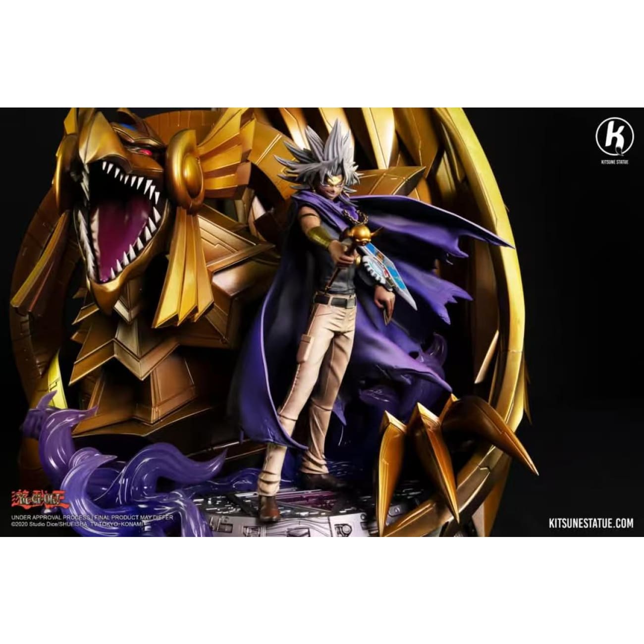 Kitsune Statue - Marik Ishtar & Winged Dragon of Ra [Licensed]