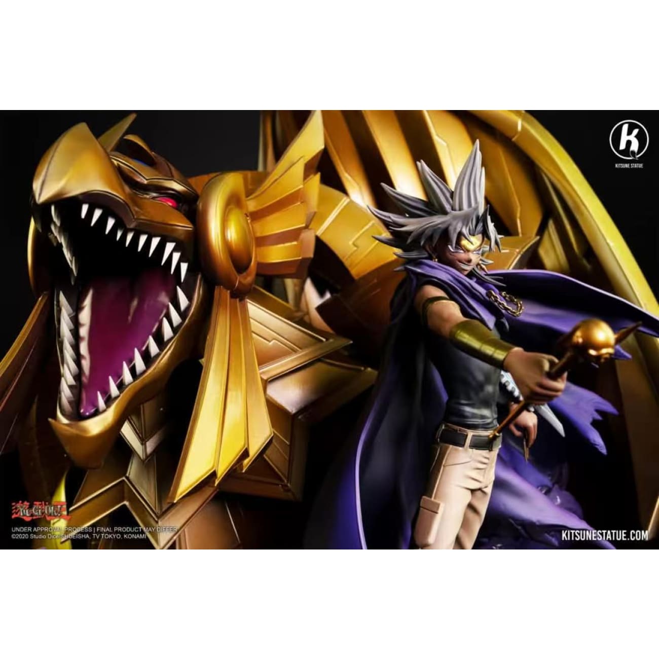 Kitsune Statue - Marik Ishtar & Winged Dragon of Ra [Licensed]