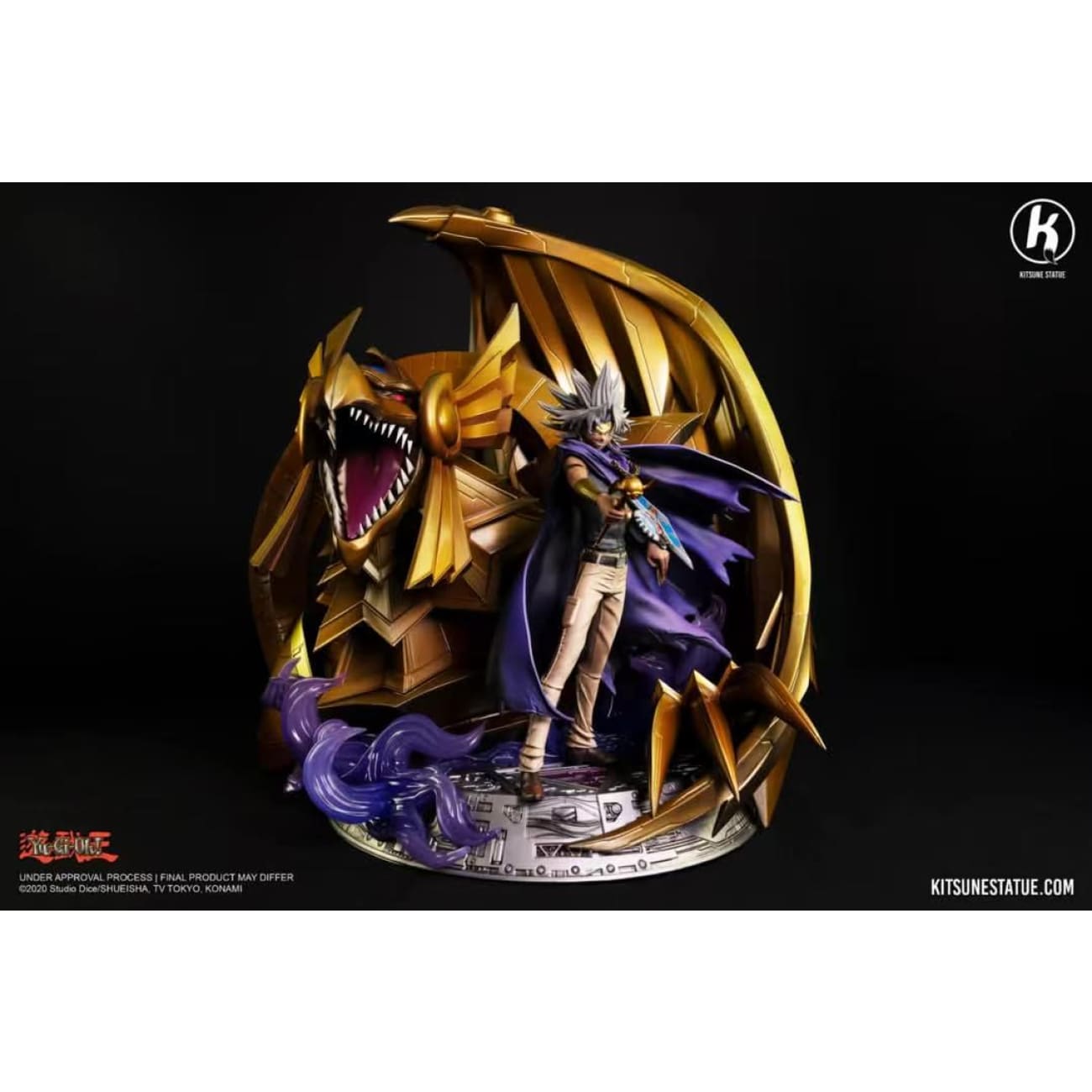 Kitsune Statue - Marik Ishtar & Winged Dragon of Ra [Licensed]
